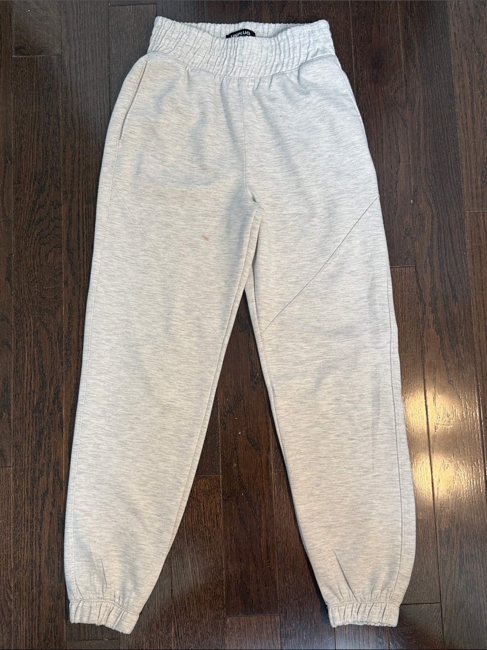 Bluenotes Light Gray cuffed Jogger Sweatpants
